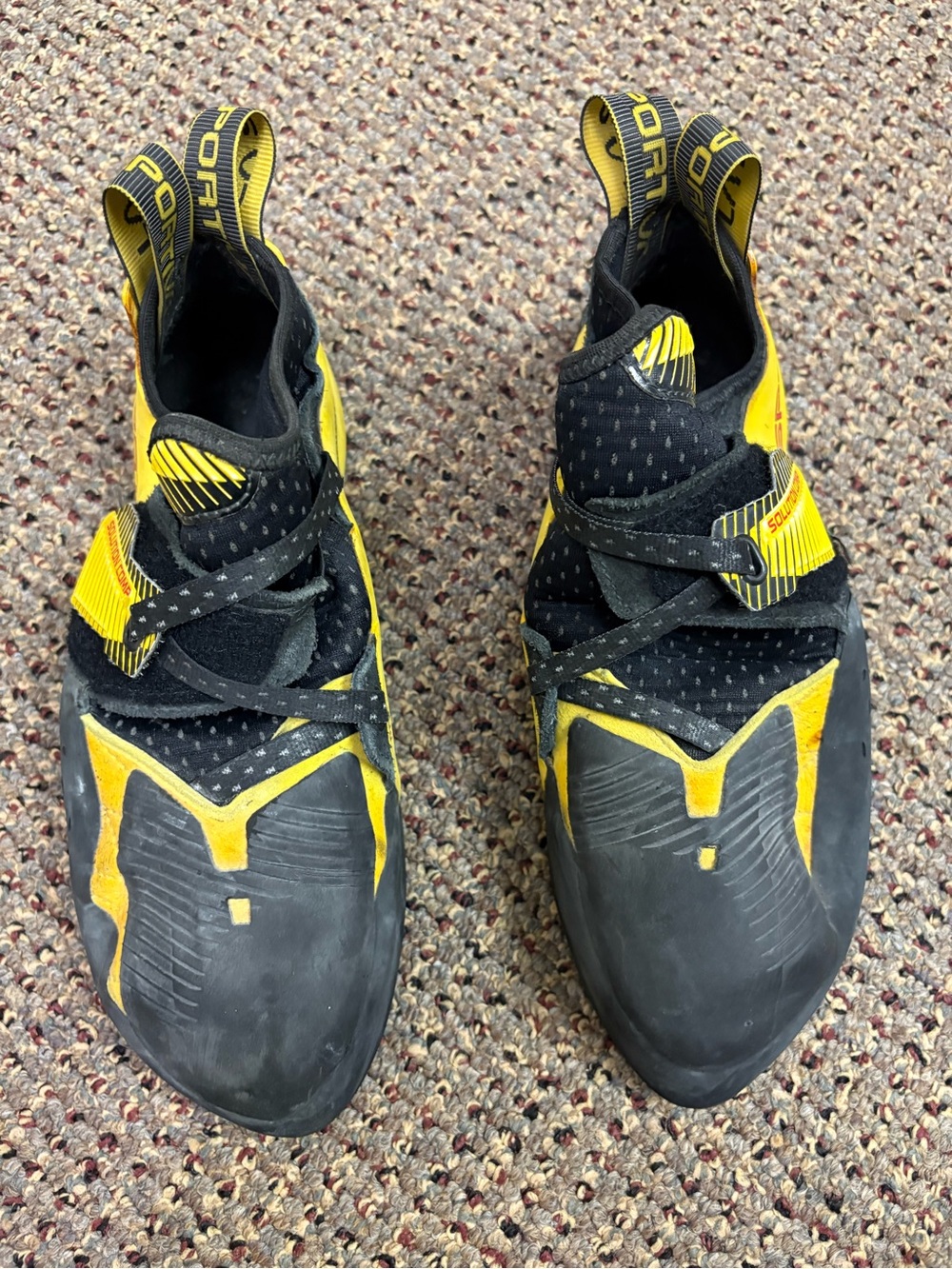 La sportiva comp climbing shoes